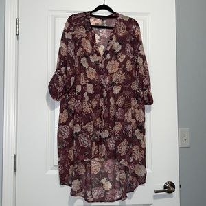 Hi-Low Blouse from Torrid, Size 2